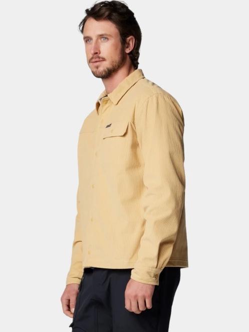 camasa cu maneci lungi pt. barbati Columbia Flare Gun Corduroy Shirt galben 3
