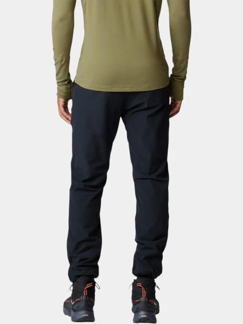 pantaloni de drumetie pt. barbati Mountain Hardwear Yumalino™ Active Lined Pant negru 4