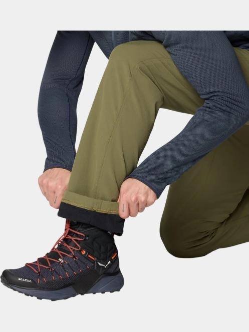 pantaloni de drumetie pt. barbati Mountain Hardwear Yumalino Lined Pant oliv 7