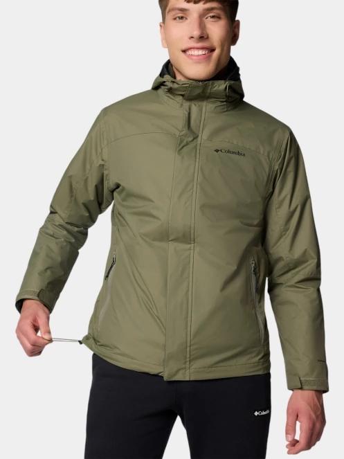 jacheta de primavara pt. barbati Columbia Tunnel Falls II Interchange Jacket verde 6