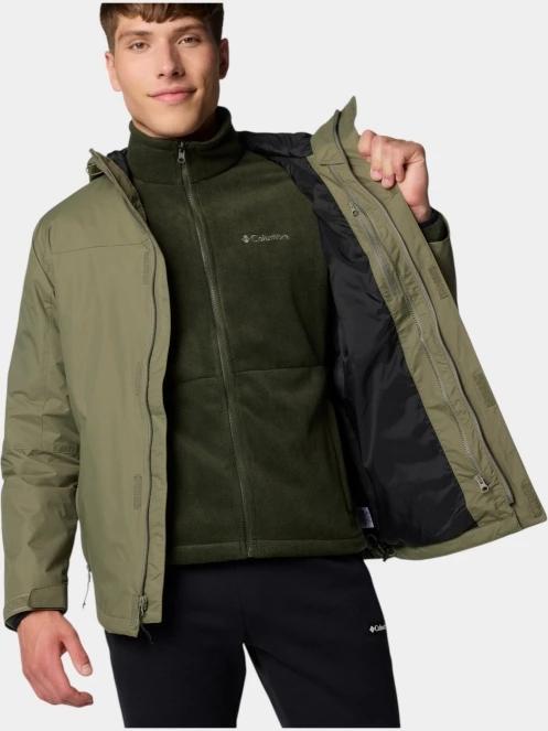 jacheta de primavara pt. barbati Columbia Tunnel Falls II Interchange Jacket verde 6