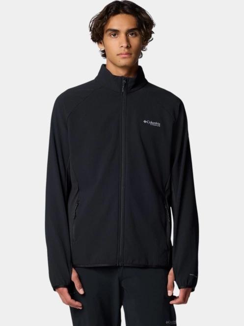 pulover polar pt. barbati Columbia Spectre Ridge Tech Fleece FZ II negru 2