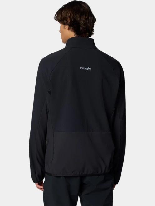 pulover polar pt. barbati Columbia Spectre Ridge Tech Fleece FZ II negru 4