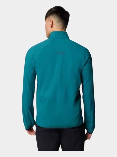 pulover polar pt. barbati Columbia Spectre Ridge Tech Fleece FZ II verde 4
