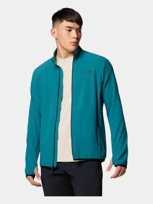 pulover polar pt. barbati Columbia Spectre Ridge Tech Fleece FZ II verde 5