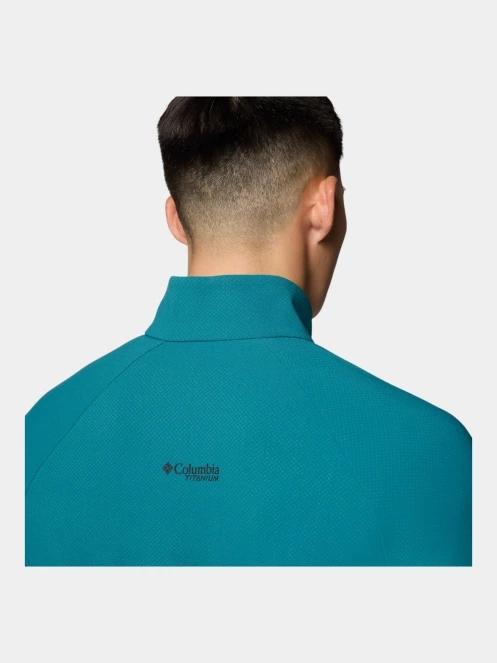 pulover polar pt. barbati Columbia Spectre Ridge Tech Fleece FZ II verde 7