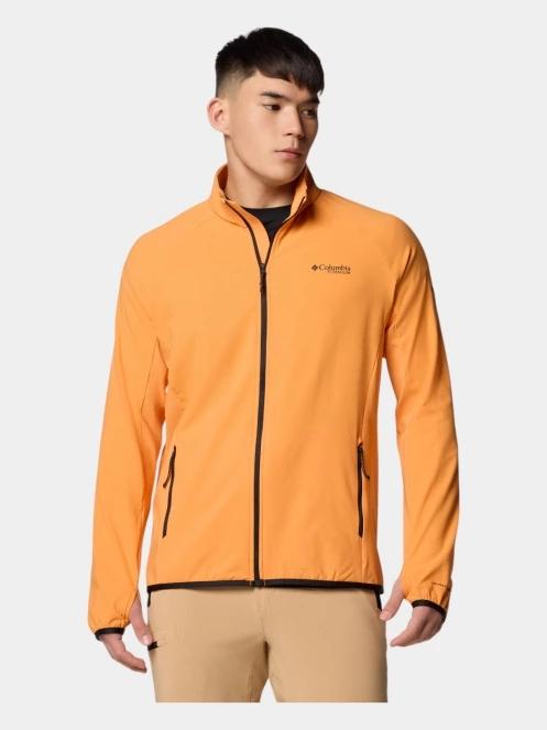 pulover polar pt. barbati Columbia Spectre Ridge Tech Fleece FZ II portocaliu 2