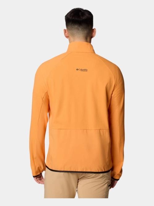 pulover polar pt. barbati Columbia Spectre Ridge Tech Fleece FZ II portocaliu 4