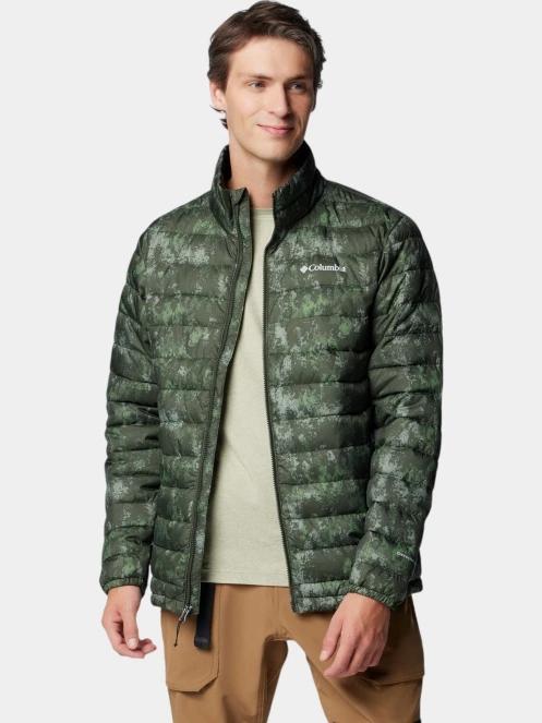 jacheta de primavara pt. barbati Columbia Powder Lite II Printed Jacket verde 6