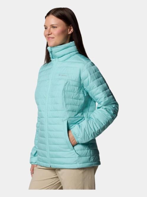 geaca matlasata de tranzitie pt. femei Columbia Silver Falls II Full Zip Jacket verde 3