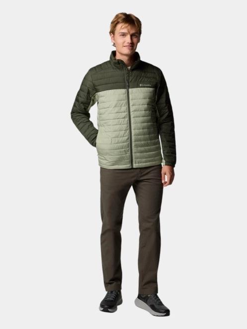 geaca matlasata de tranzitie pt. barbati Columbia Silver Falls II Jacket verde 5