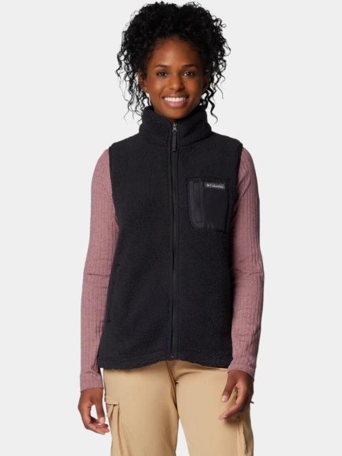 vesta polar pt. femei Columbia West Bend Vest II negru 2
