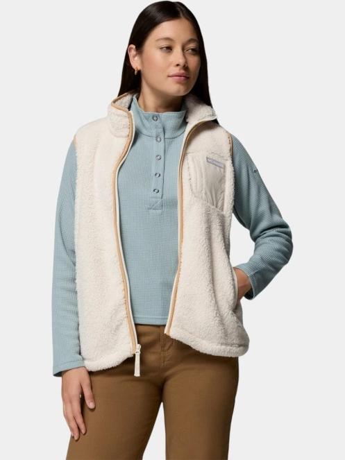 vesta polar pt. femei Columbia West Bend Vest II nisip 5