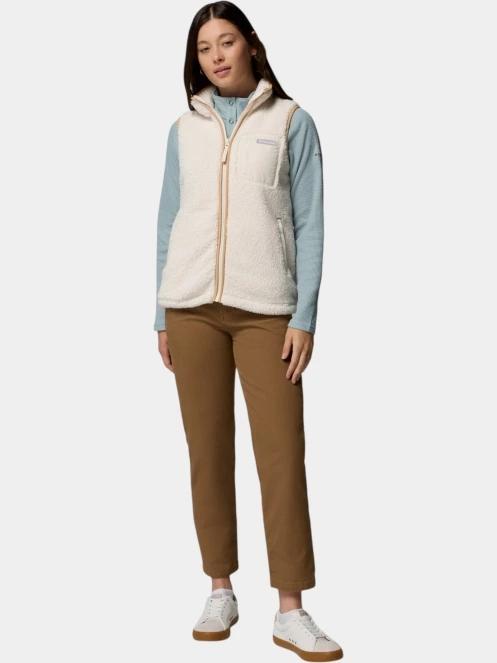 vesta polar pt. femei Columbia West Bend Vest II nisip 6