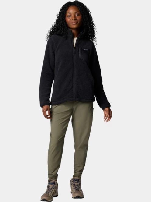 pulover polar pt. femei Columbia West Bend Full Zip II negru 5