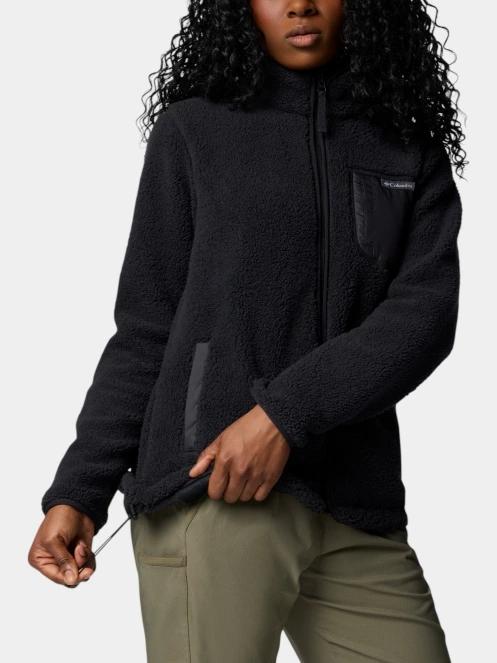 pulover polar pt. femei Columbia West Bend Full Zip II negru 6