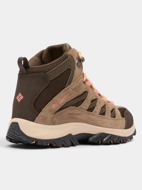 bocanci de drumetie impermeabili pt. femei Columbia Crestwood Mid Waterproof maro 6
