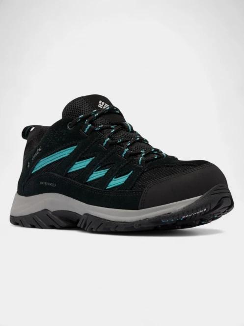 pantofi de drumetie impermeabili pt. femei Columbia Crestwood Waterproof negru 2