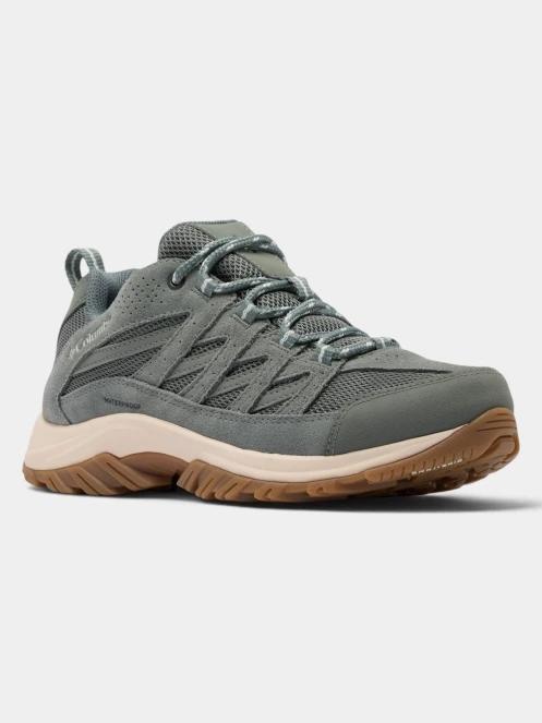 pantofi de drumetie impermeabili pt. femei Columbia Crestwood Waterproof verde 2