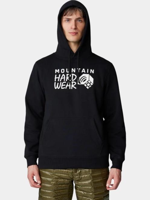 pulover cu gluga pt. barbati Mountain Hardwear MHW Logo PO Hoody negru 5