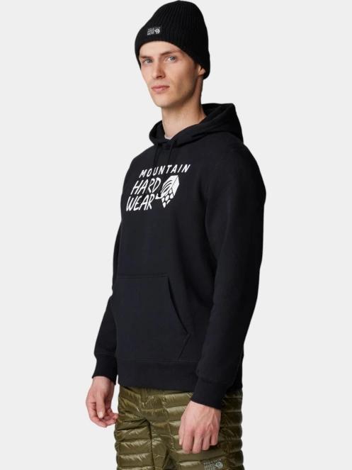 pulover cu gluga pt. barbati Mountain Hardwear MHW Logo PO Hoody negru 7