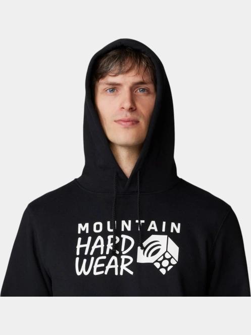 pulover cu gluga pt. barbati Mountain Hardwear MHW Logo PO Hoody negru 8