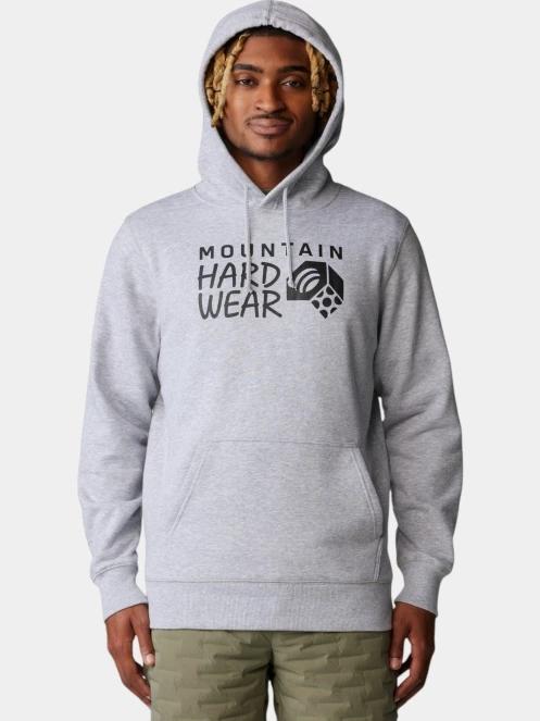 pulover cu gluga pt. barbati Mountain Hardwear MHW Logo PO Hoody gri 5