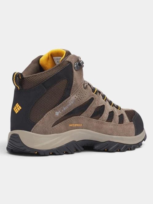pantofi de drumetie impermeabili pt. barbati Columbia Crestwood Mid Waterproof maro 6