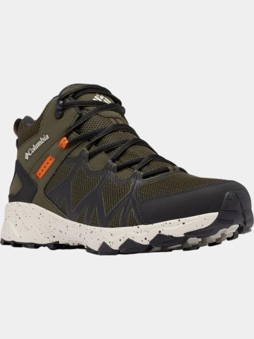 pantofi de drumetie pt. barbati Columbia Peakfreak II Mid Outdry verde 2