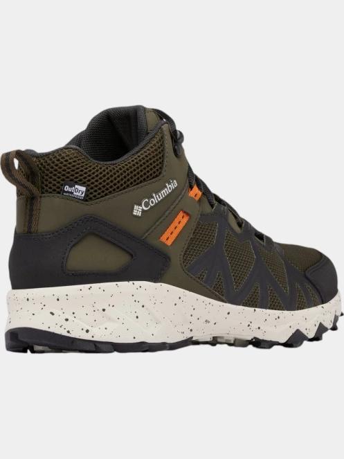 pantofi de drumetie pt. barbati Columbia Peakfreak II Mid Outdry verde 5