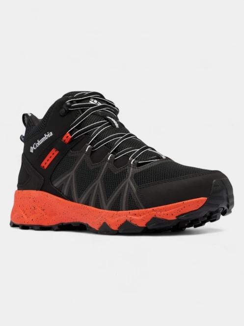 bocanci de drumetie pt. barbati Columbia Peakfreak II Mid Outdry negru 2