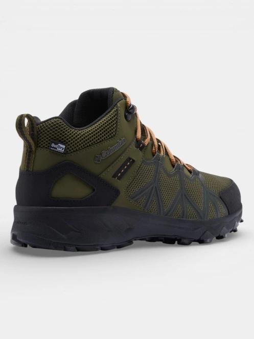 bocanci de drumetie impermeabili pt. barbati Columbia Peakfreak II Mid Outdry verde 8
