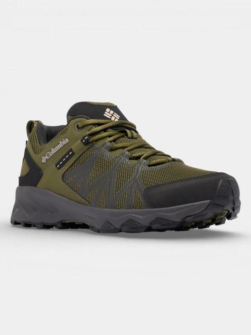 pantofi de drumetie impermeabili pt. barbati Columbia Peakfreak II Outdry verde 2