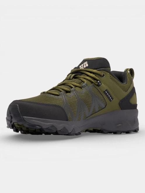 pantofi de drumetie impermeabili pt. barbati Columbia Peakfreak II Outdry verde 4