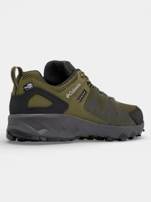 pantofi de drumetie impermeabili pt. barbati Columbia Peakfreak II Outdry verde 8