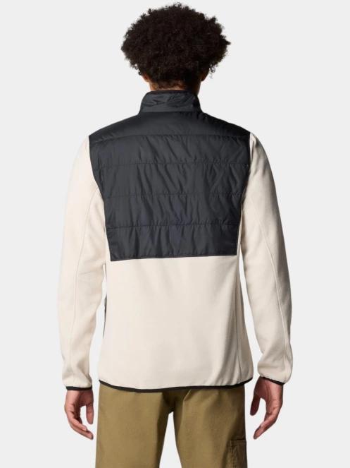 pulover polar pt. barbati Columbia Basin Butte Full Zip Fleece II nisip 4