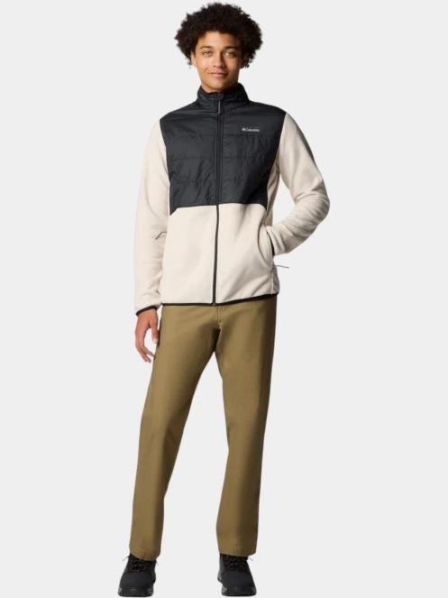 pulover polar pt. barbati Columbia Basin Butte Full Zip Fleece II nisip 5