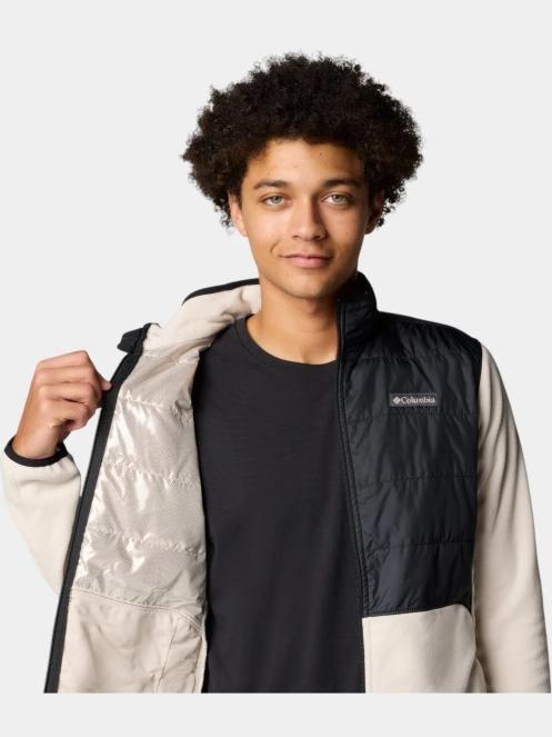 pulover polar pt. barbati Columbia Basin Butte Full Zip Fleece II nisip 6