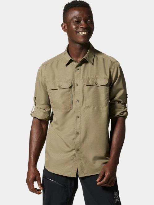 camasa de drumetie pt. barbati Mountain Hardwear Canyon Long Sleeve Shirt verde 5