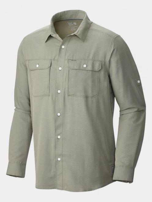 camasa de drumetie pt. barbati Mountain Hardwear Canyon Long Sleeve Shirt verde 7