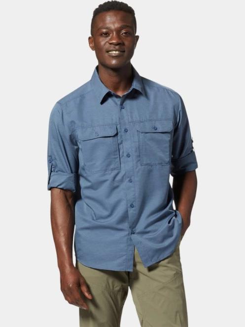 camasa de drumetie pt. barbati Mountain Hardwear Canyon Long Sleeve Shirt albastru 5