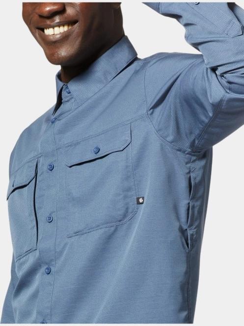 camasa de drumetie pt. barbati Mountain Hardwear Canyon Long Sleeve Shirt albastru 7