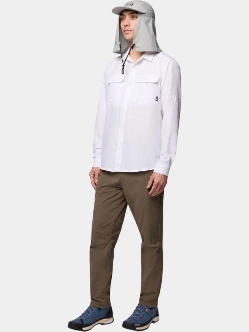 camasa de drumetie cu maneci lungi pt. barbati Mountain Hardwear Canyon Long Sleeve Shirt alb 5