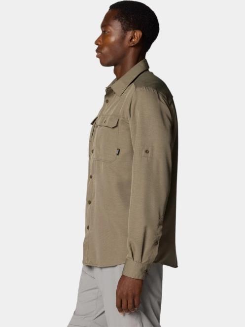 camasa de drumetie cu maneci lungi pt. barbati Mountain Hardwear Canyon Long Sleeve Shirt oliv 3