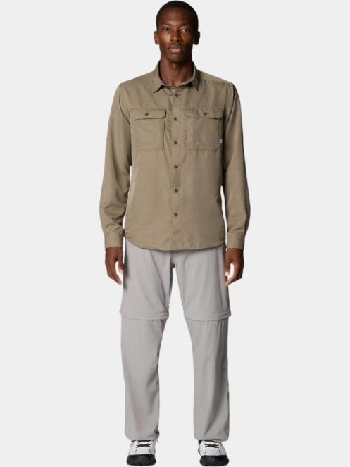 camasa de drumetie cu maneci lungi pt. barbati Mountain Hardwear Canyon Long Sleeve Shirt oliv 5