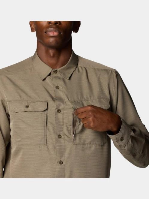 camasa de drumetie cu maneci lungi pt. barbati Mountain Hardwear Canyon Long Sleeve Shirt oliv 9