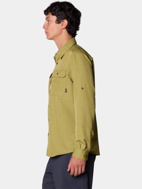 camasa de drumetie cu maneci lungi pt. barbati Mountain Hardwear Canyon Long Sleeve Shirt verde 3
