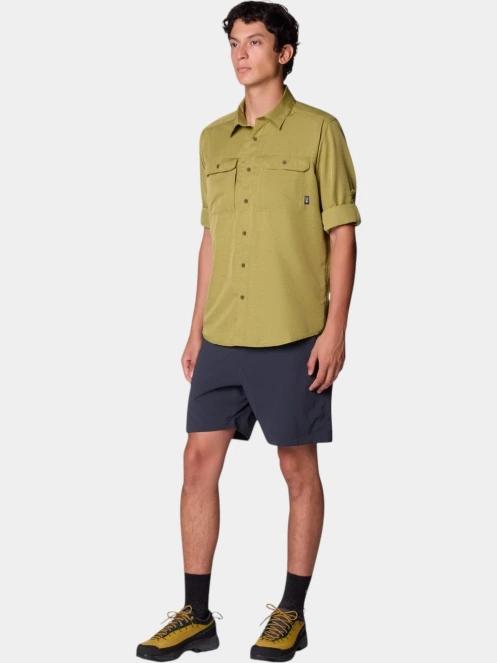 camasa de drumetie cu maneci lungi pt. barbati Mountain Hardwear Canyon Long Sleeve Shirt verde 5