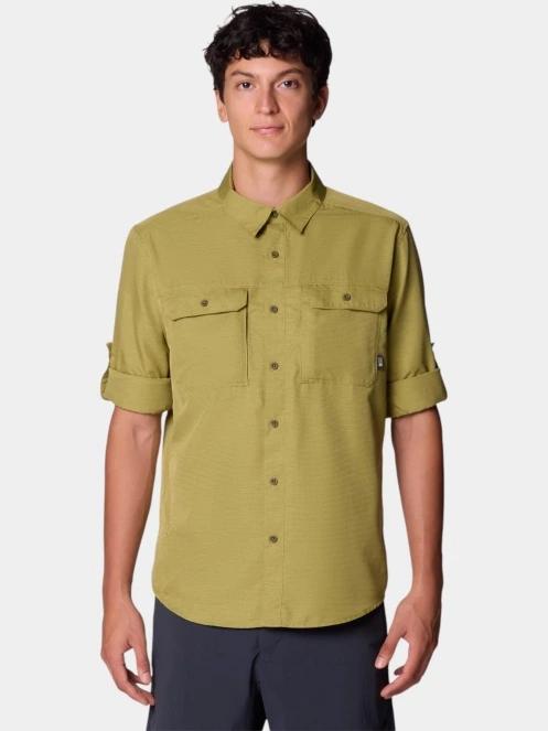 camasa de drumetie cu maneci lungi pt. barbati Mountain Hardwear Canyon Long Sleeve Shirt verde 6