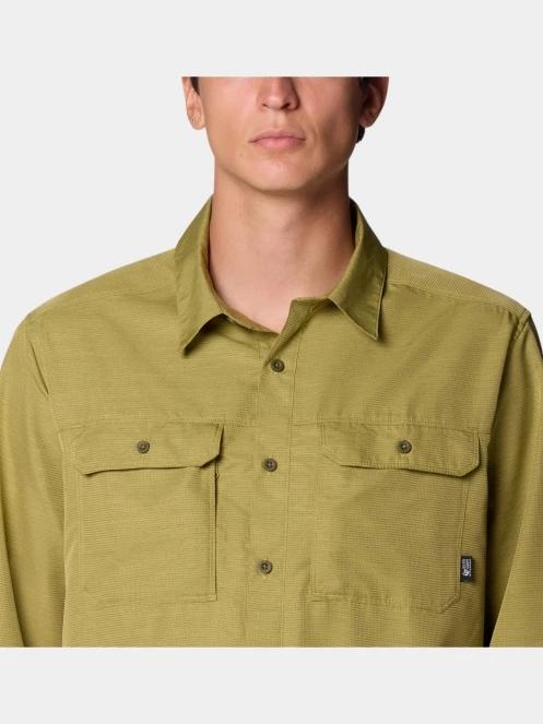 camasa de drumetie cu maneci lungi pt. barbati Mountain Hardwear Canyon Long Sleeve Shirt verde 8
